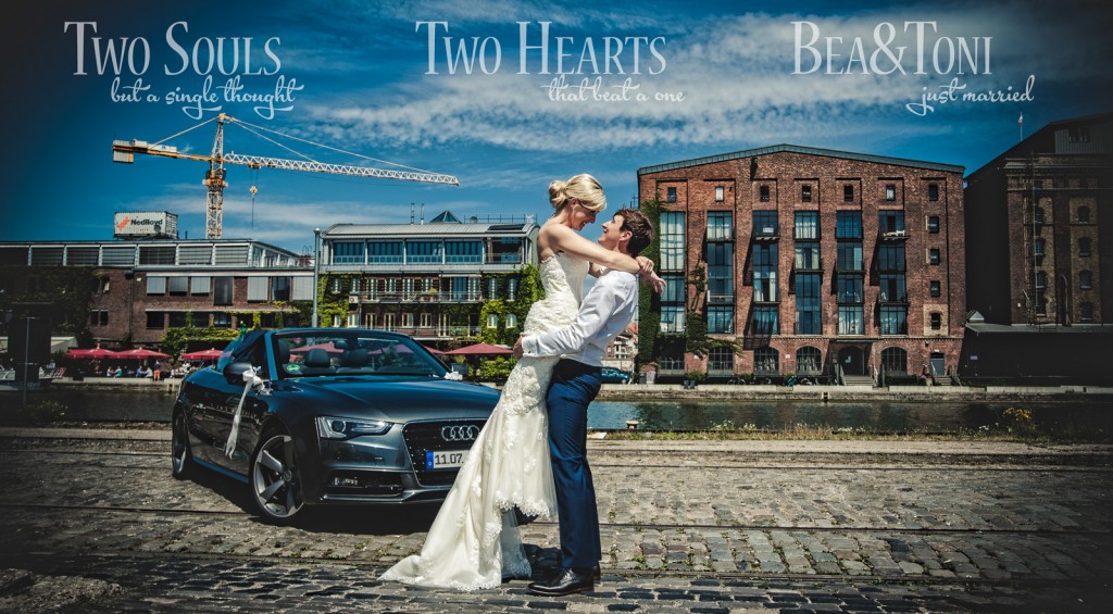 Das Portrait-Shooting haben wir recht tricky gesplittet. Im ersten Teil nutzten wir die Mittagssonne für knackige Portraits im Hafen von Münster.