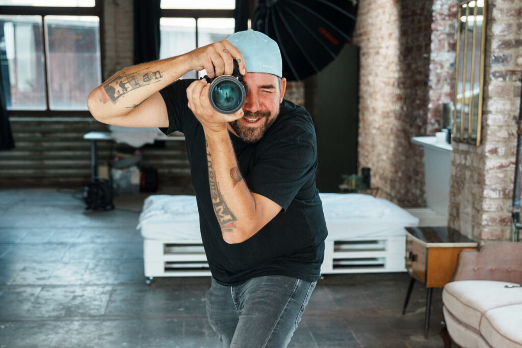 Fotograf Xian arbeitet jetzt im Marketing als Videograf